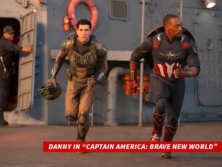 danny ramirez CAPTAIN AMERICA- BRAVE NEW WORLD
