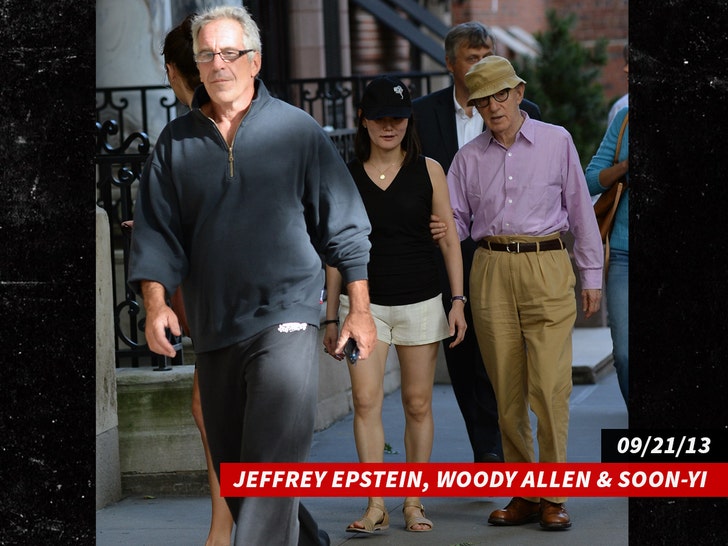 Jeffrey Epstein Woody Allen Soon-Yi Splash