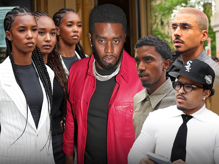 p diddy kids court main getty