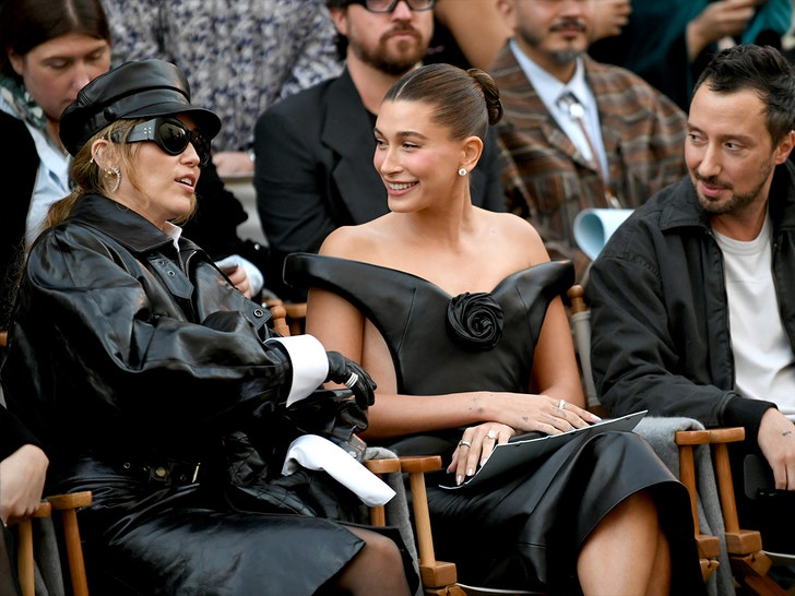 miley cyrus and hailey bieber getty 1