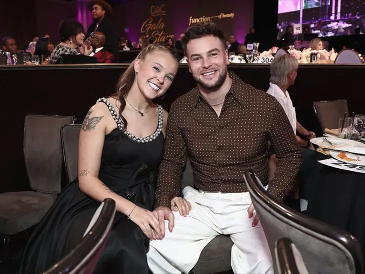 JoJo Siwa and Chris Hughes Pack on the PDA at Dancers Against Cancer Event shutterstock 2