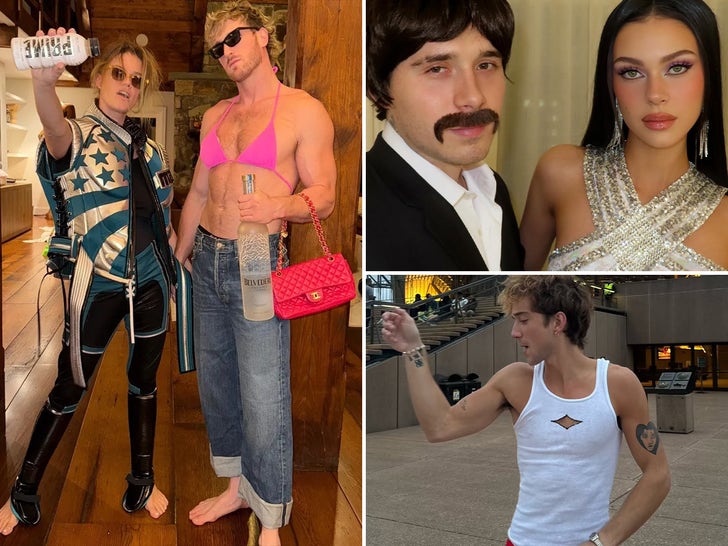 Stars Dressed As Stars for Halloween