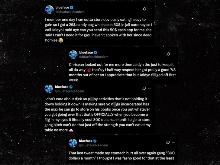 blueface tweets x sub 2