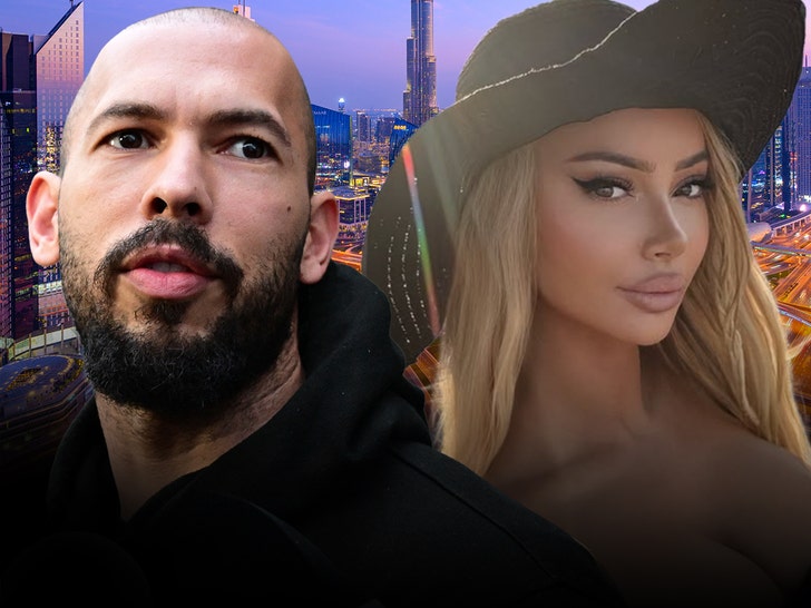 andrew tate and bri stern getty insta 1