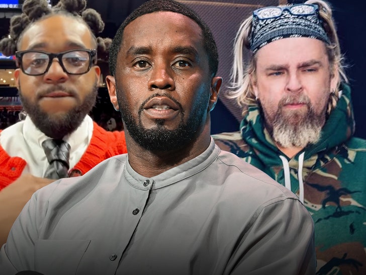 diddy and Jonathan Hay and CJ Wallace getty 1