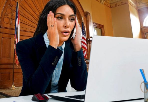 kim kardashian failed exam getty comp