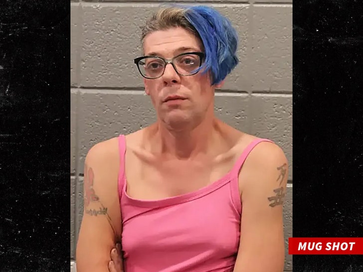 Chad “Charly” Mecca mug shot Posen Police Department