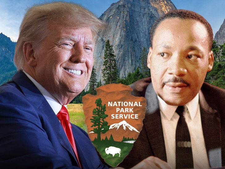donald trump mlk jr national park main getty