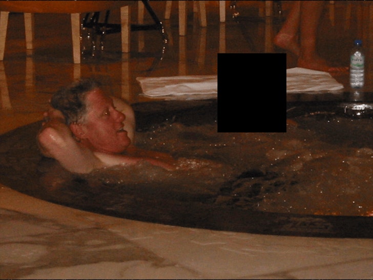 bill clinton hottub DOJ
